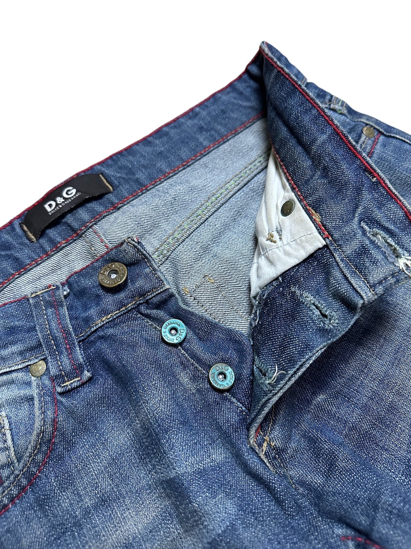 Dolce & Gabbana Backprint Jeans (XS)