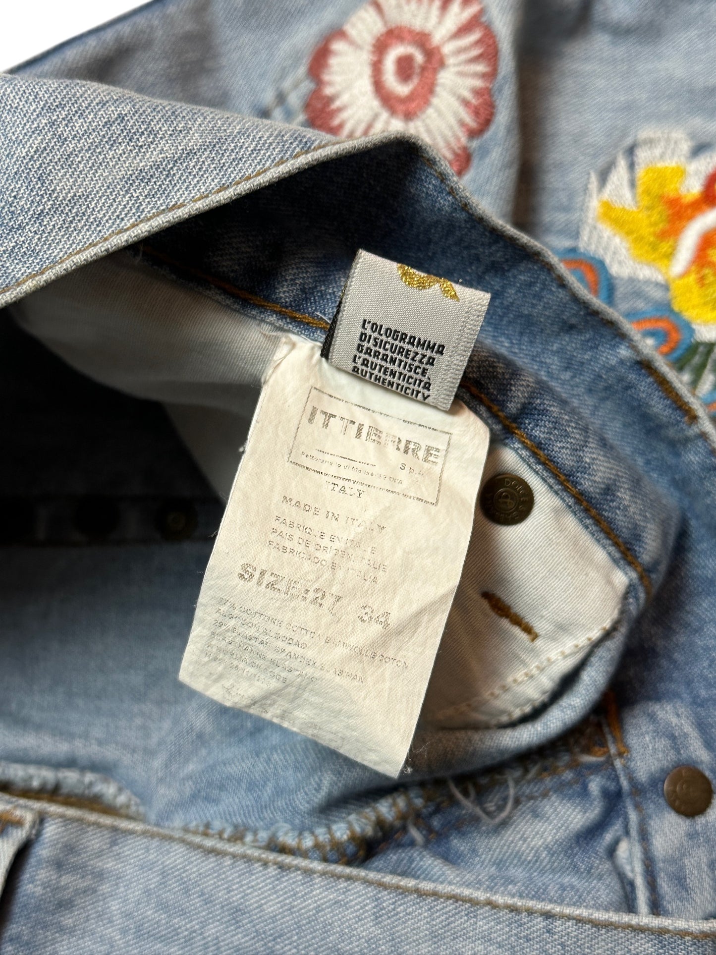 Dolce & Gabbana Hawaii Print Jeans 27