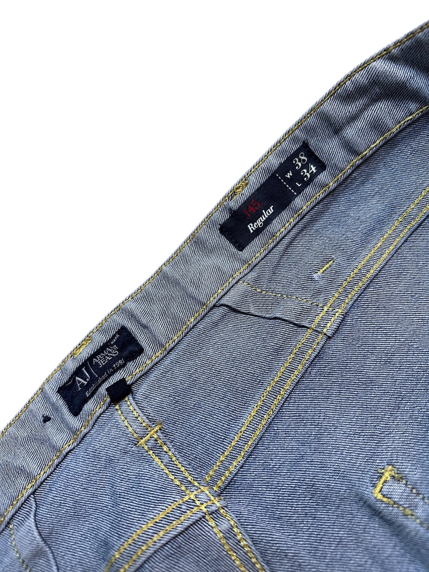 Armani Jeans Baggy Vintage Hose Jeanshose Denim Größe 38