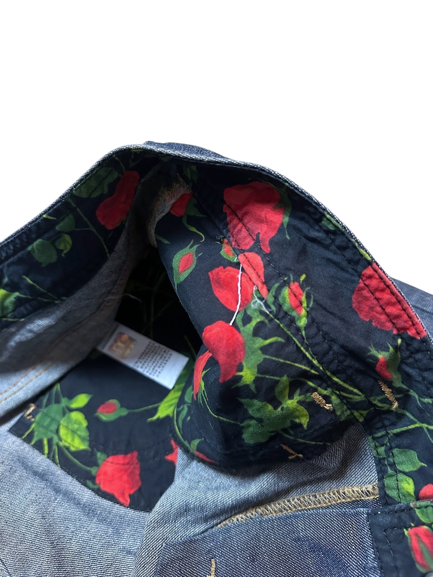 Dolce & Gabbana Jeans Flared Bootcut Blau Low Waist Größe 33