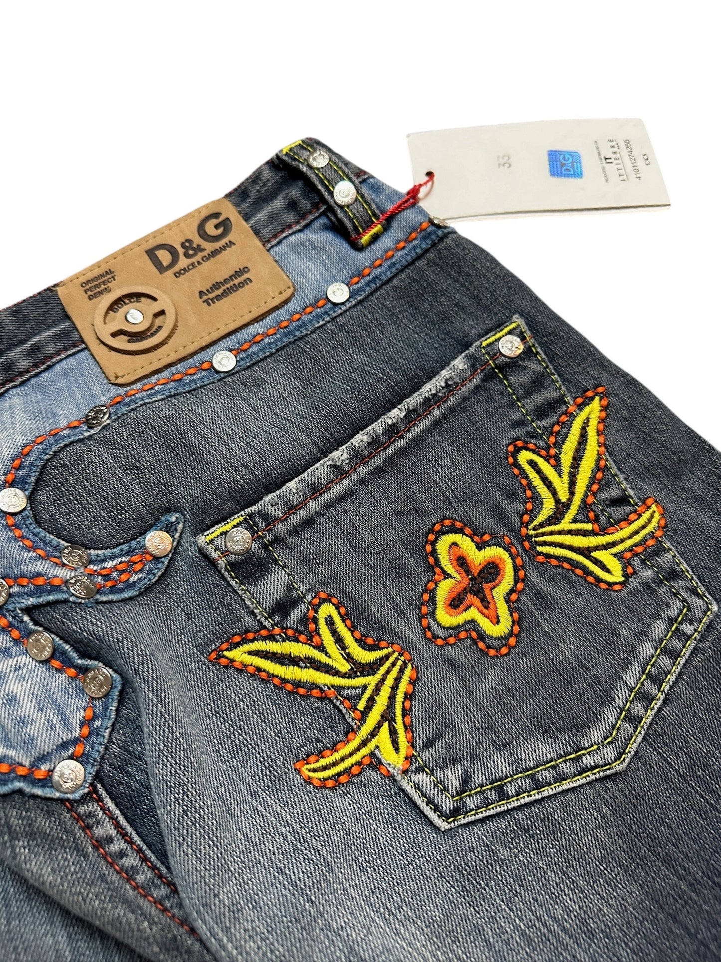 Dolce & Gabbana Muster Jeans (M)