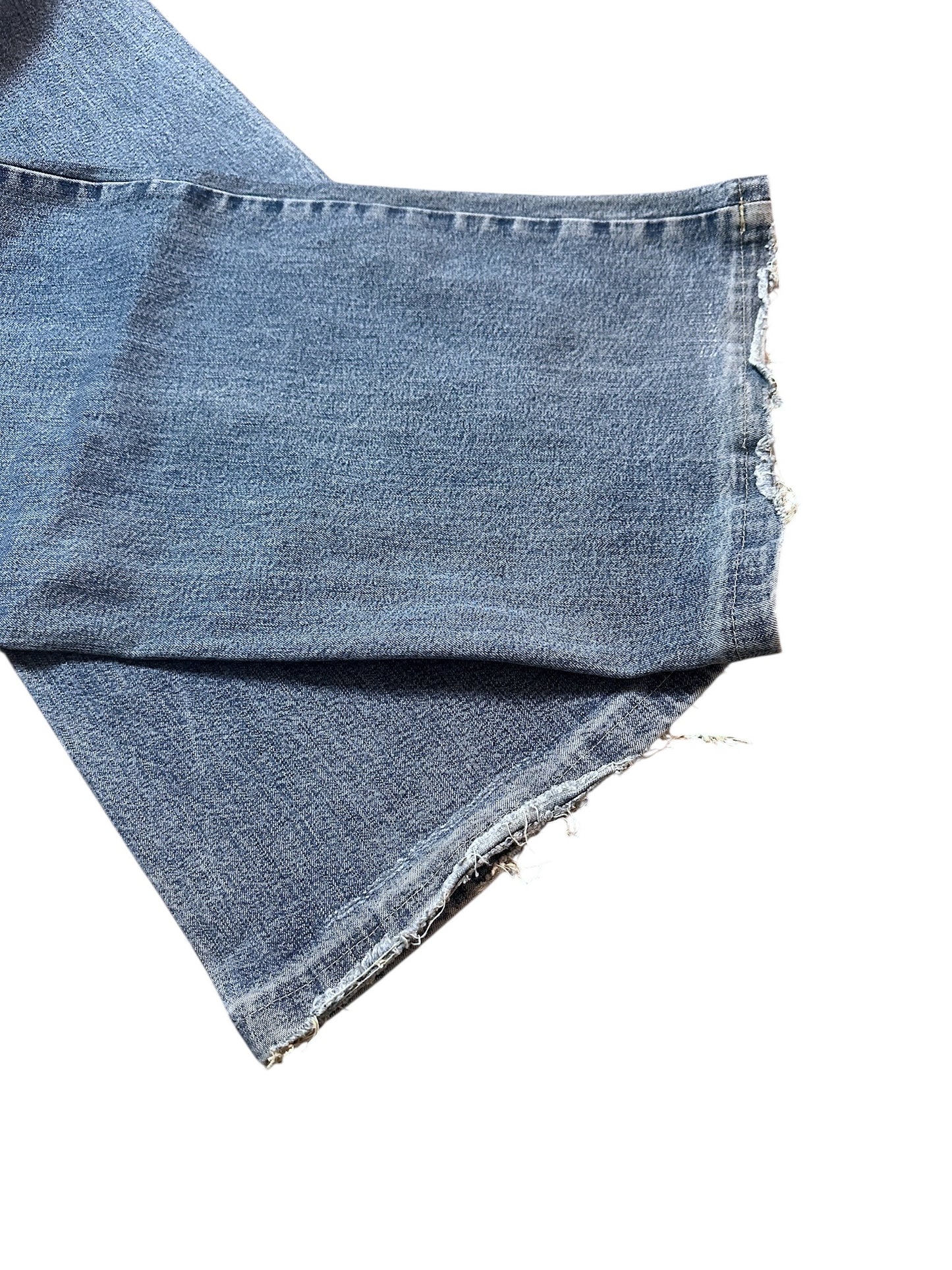 Armani Jeans Vintage Jeanshose Pants Hose Denim Blau Wide Leg Logo 36