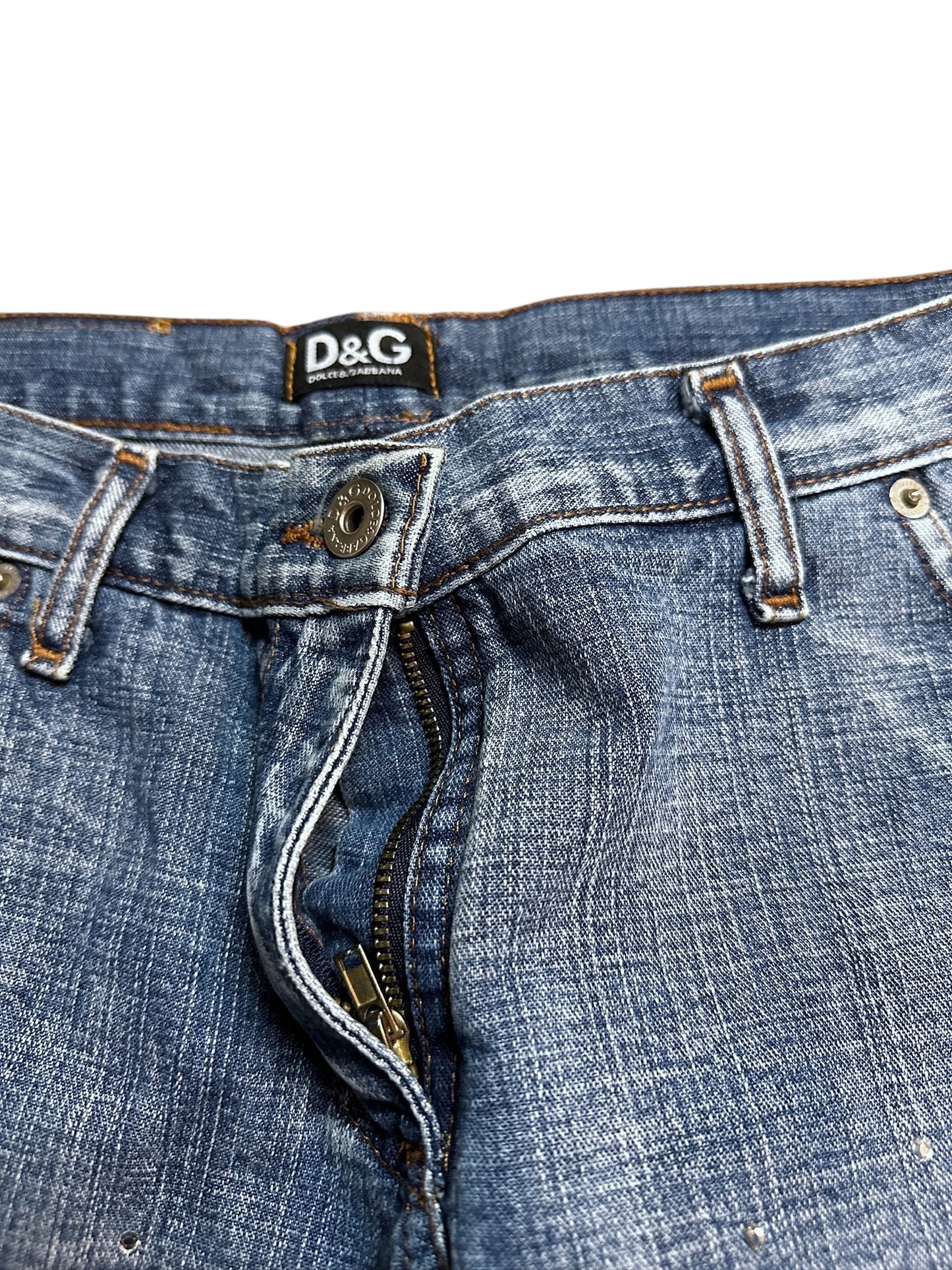 Dolce & Gabbana Steinchen Jeans (S)