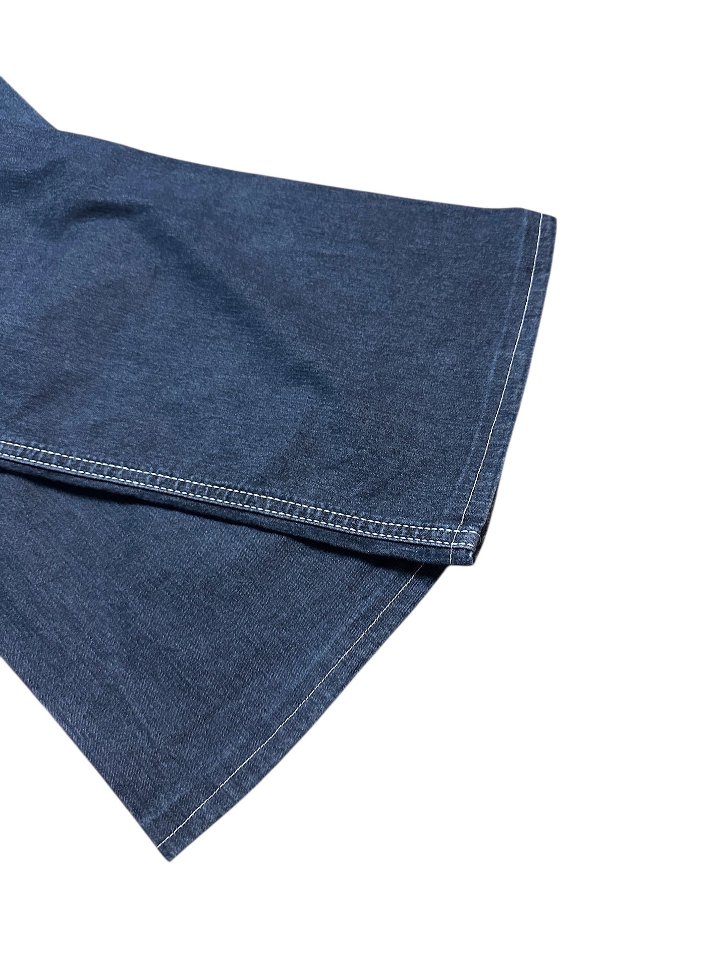 Armani Jeans Vintage Hose Dunkelblau Navy Blau Logo Größe 32