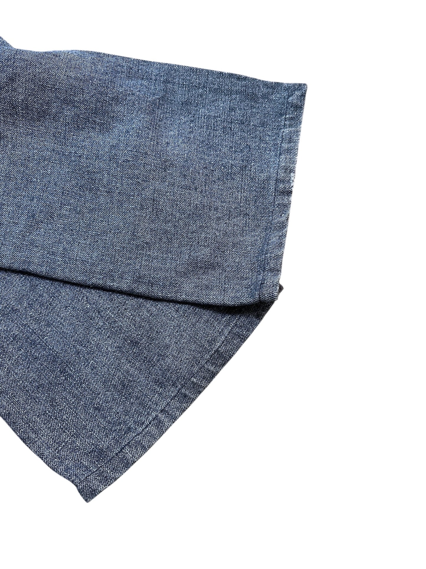 Armani Jeans J08 Vintage Denim Wide Leg Jeanshose Blau Größe 31