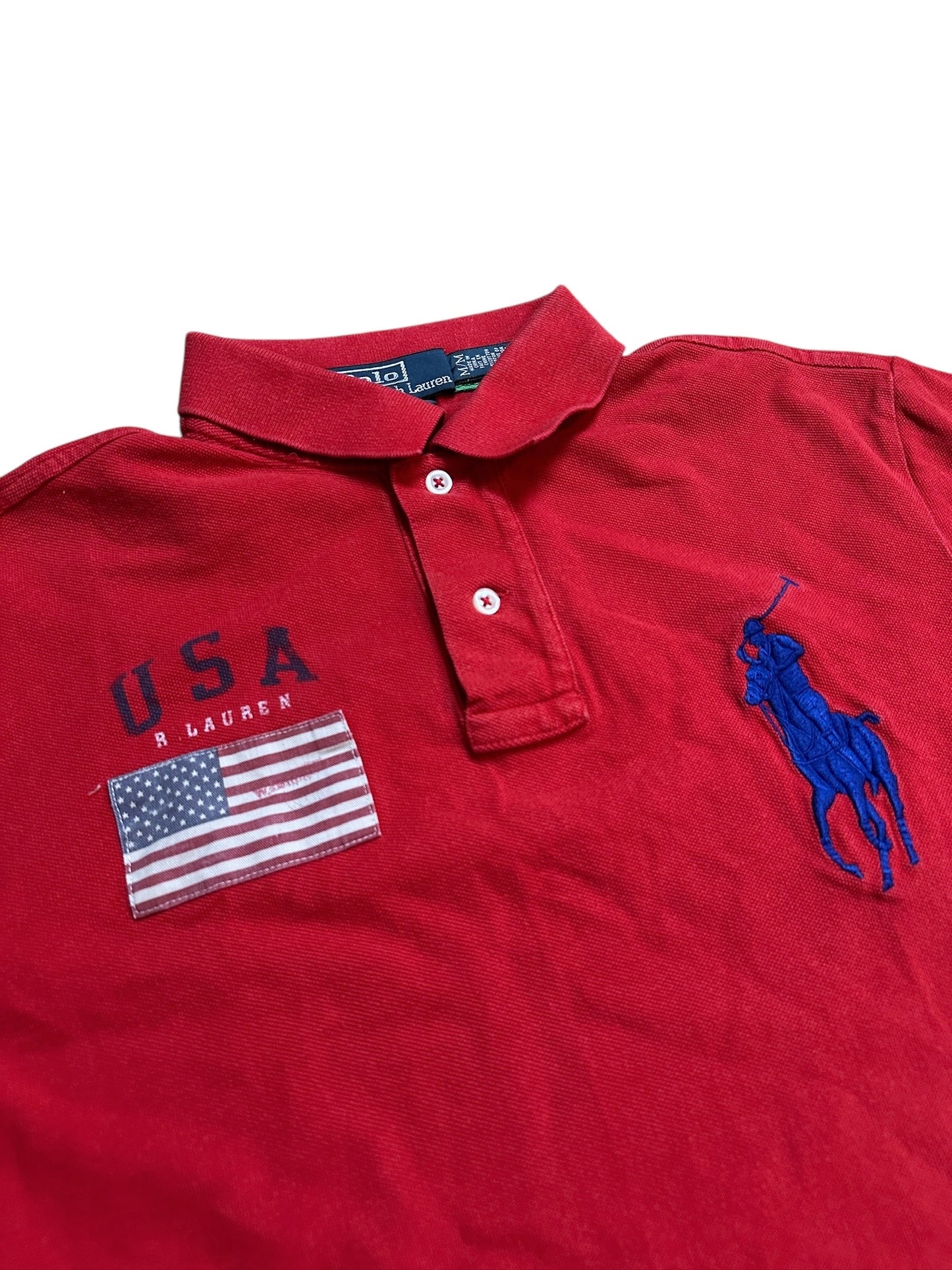 Ralph Lauren USA Polo Shirt (M)