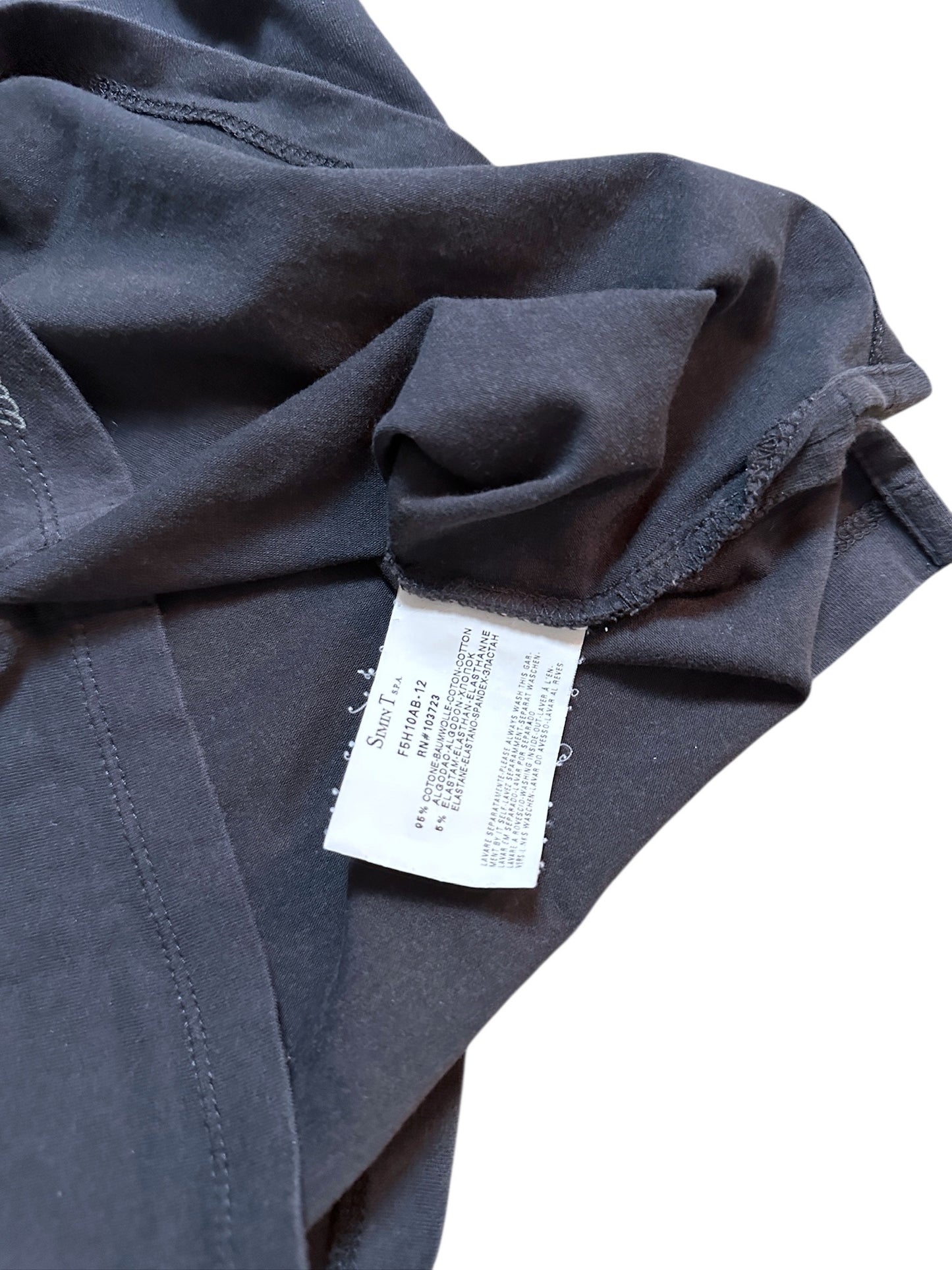 Armani Jeans Vintage Top Sleeveless Print Adler Logo Shirt Style Schwarz S