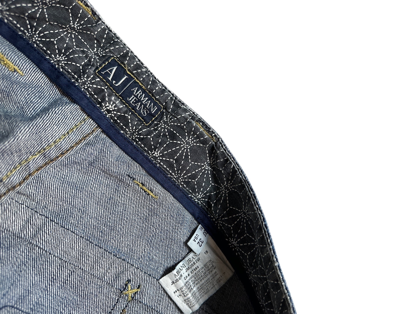 Armani Jeans Baggy Y2K Hose Vintage Denim Größe 33