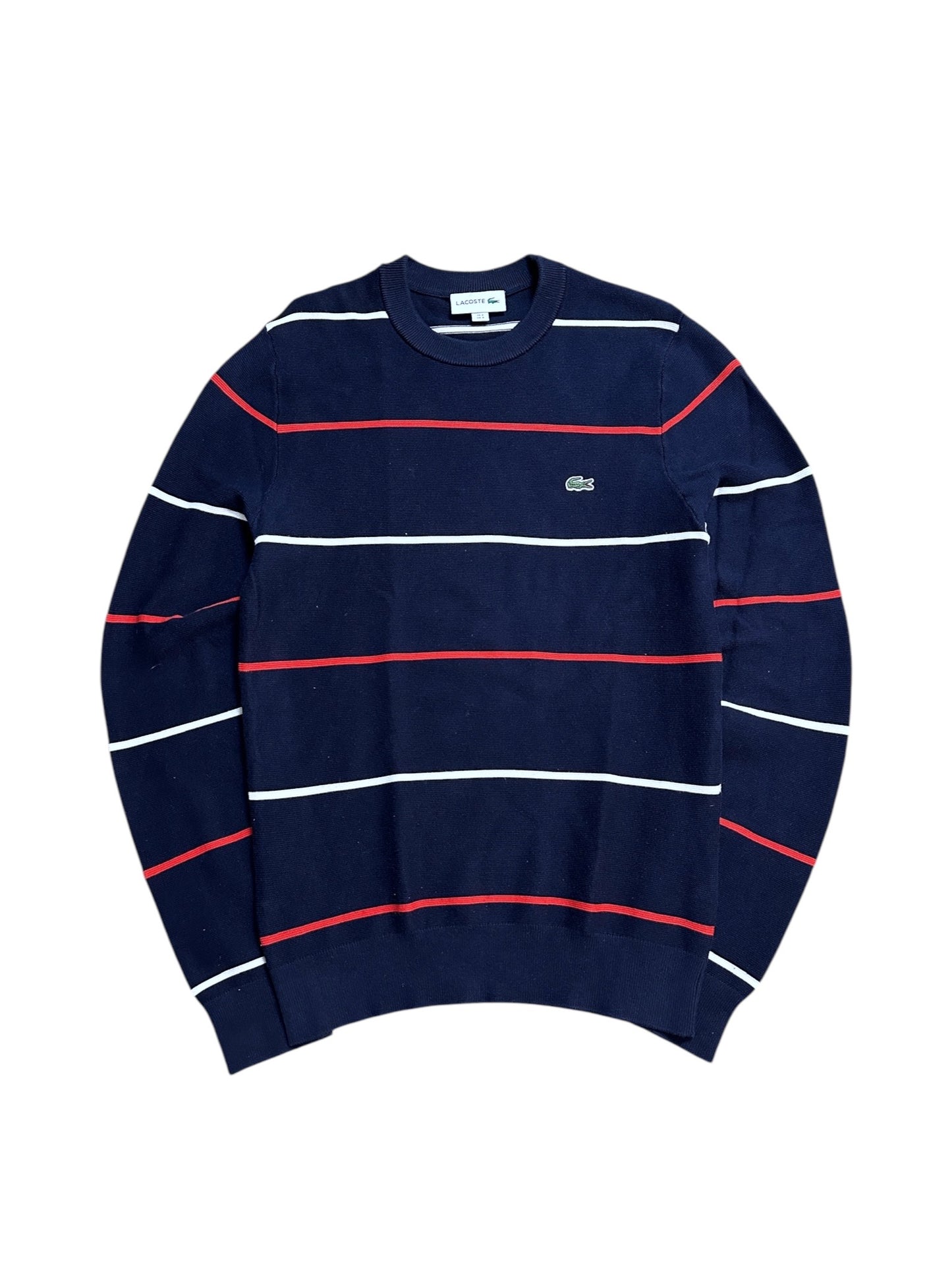 Lacoste Gestreiftes Sweatshirt (S)