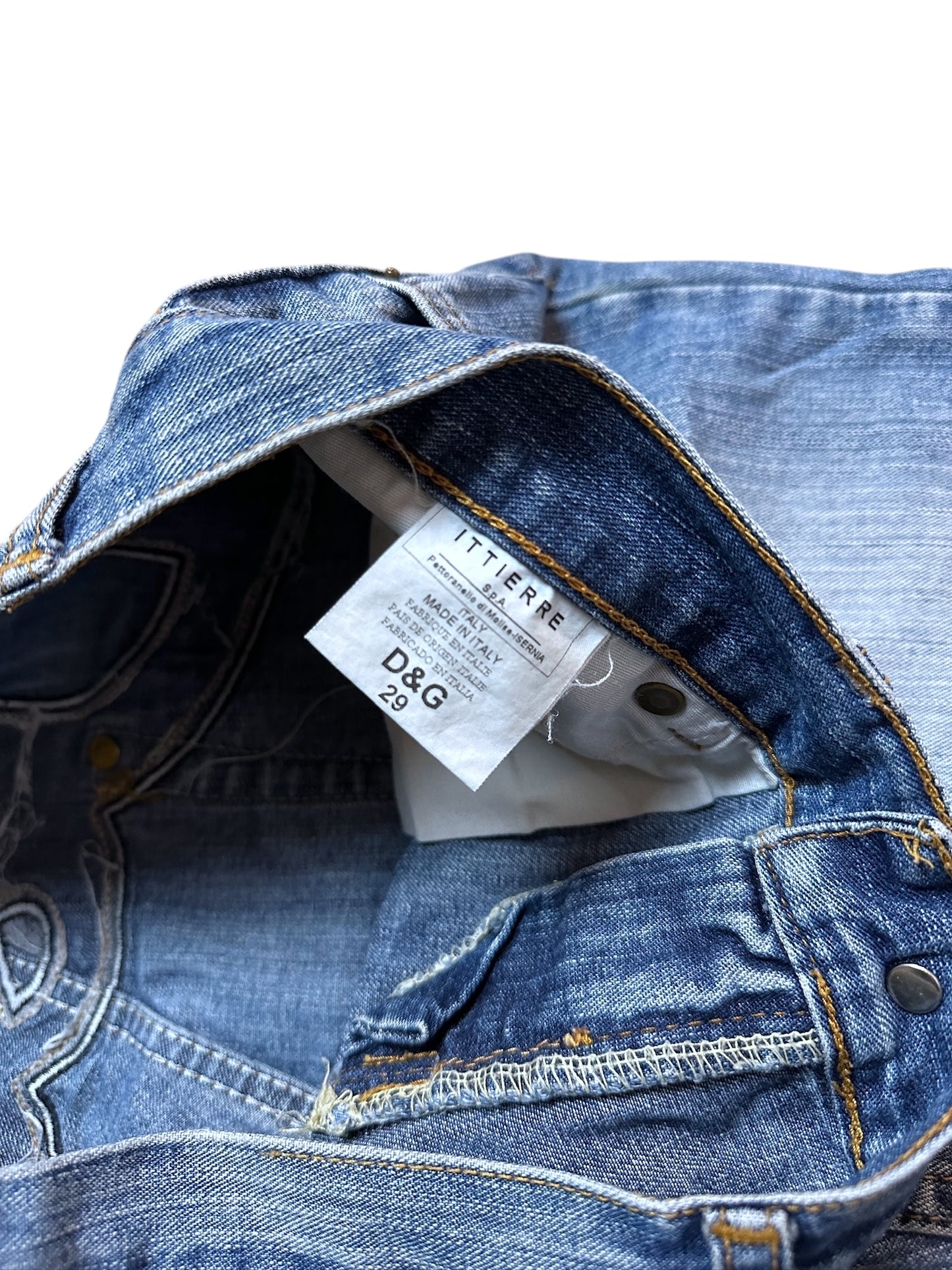 Dolce & Gabbana Petite Backprint Jeans (S)