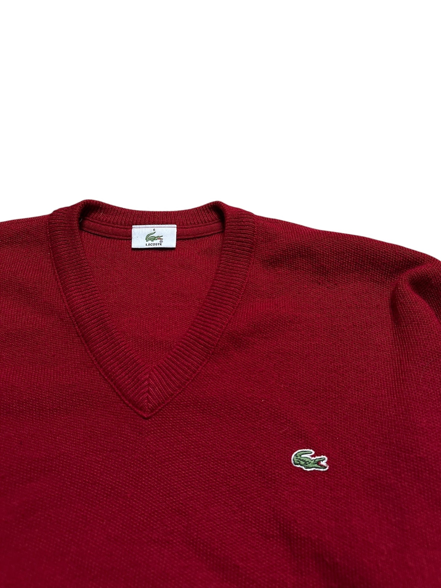 Lacoste V-Neck Sweater (L)