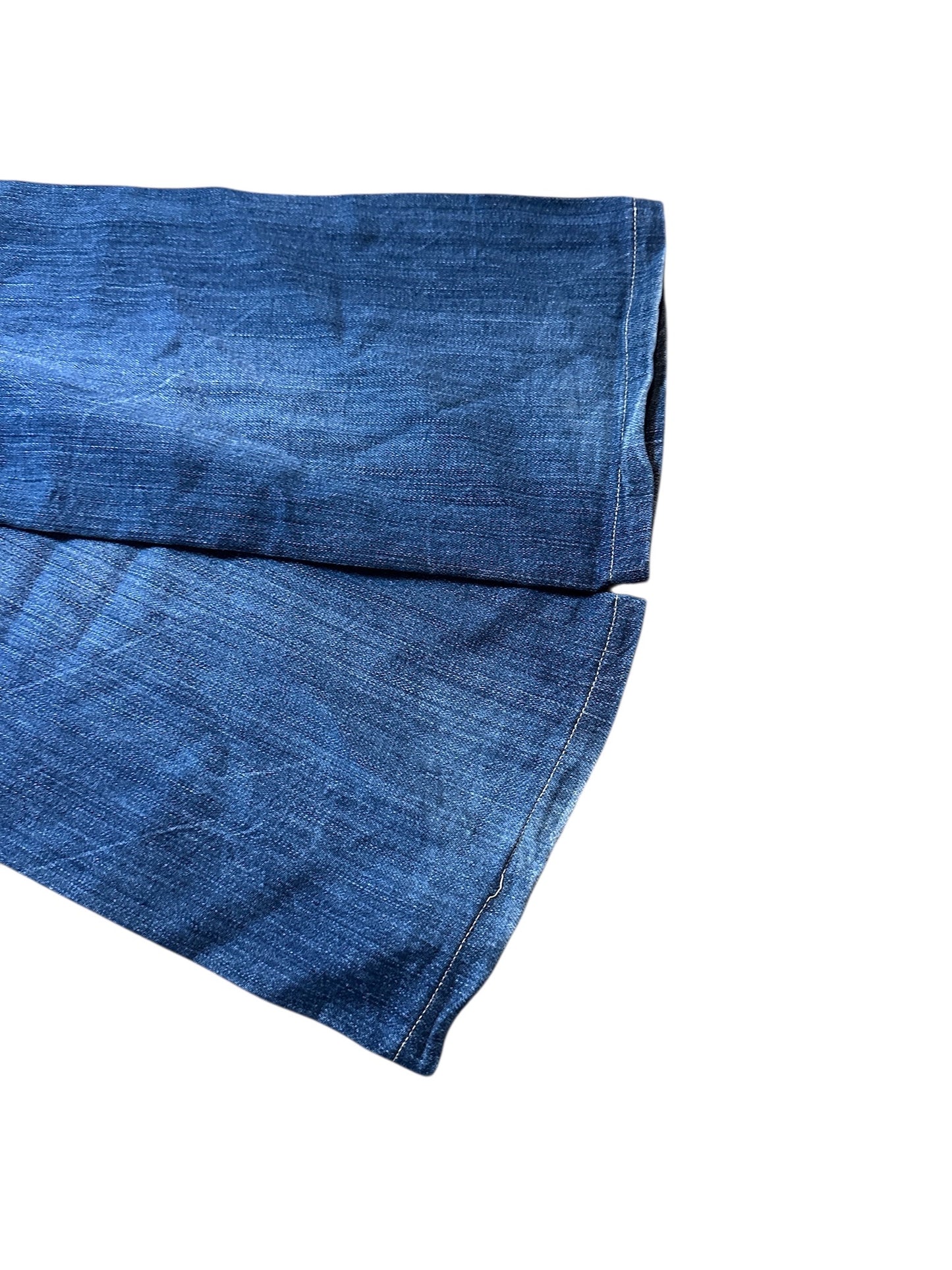 Armani Jeans Vintage Low Waist Denim Hose Blau Größe 27