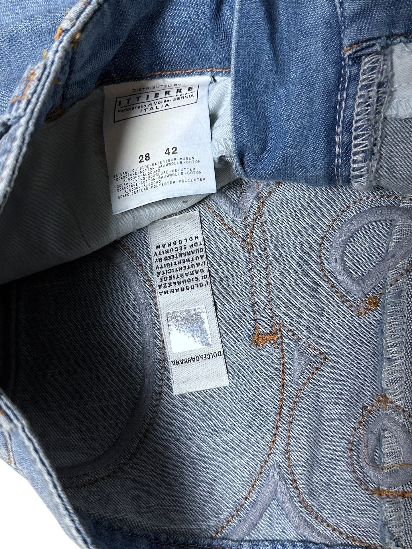 Dolce & Gabbana Backprint Jeans (M)