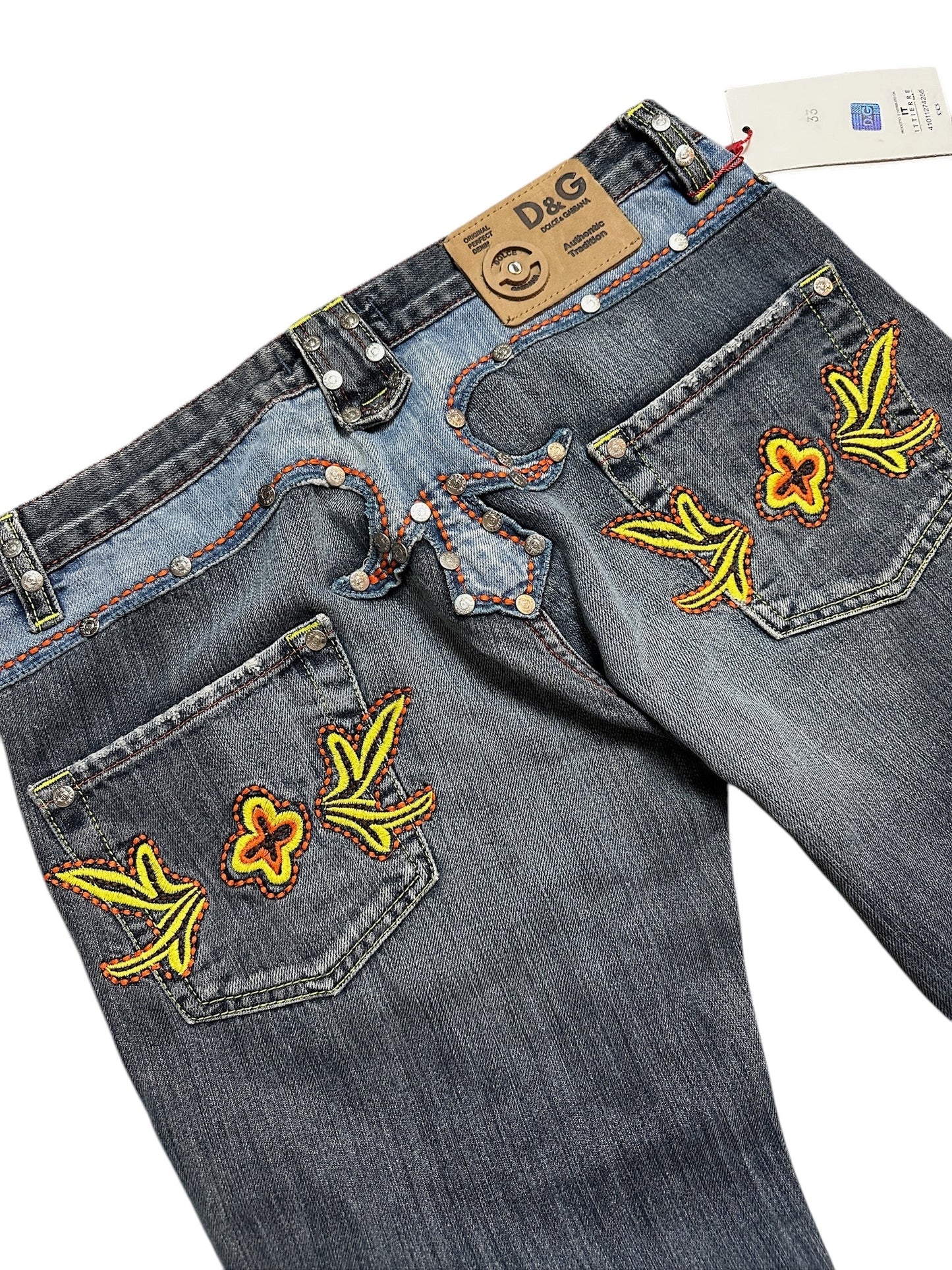 Dolce & Gabbana Muster Jeans (M)