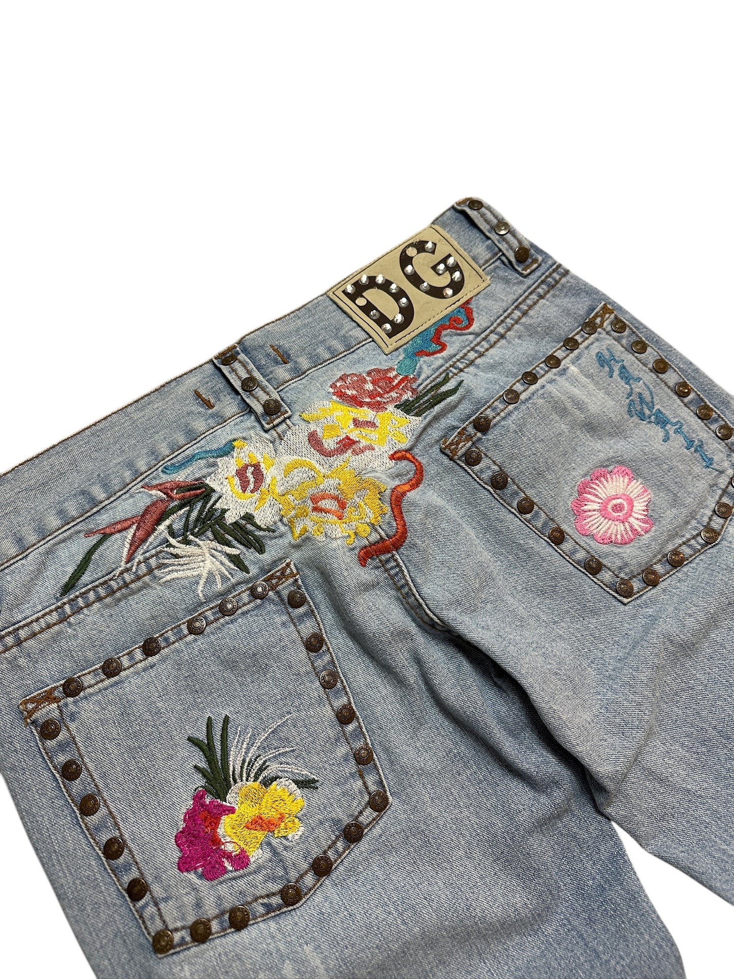 D&G Jeans Hawaii Print (S)