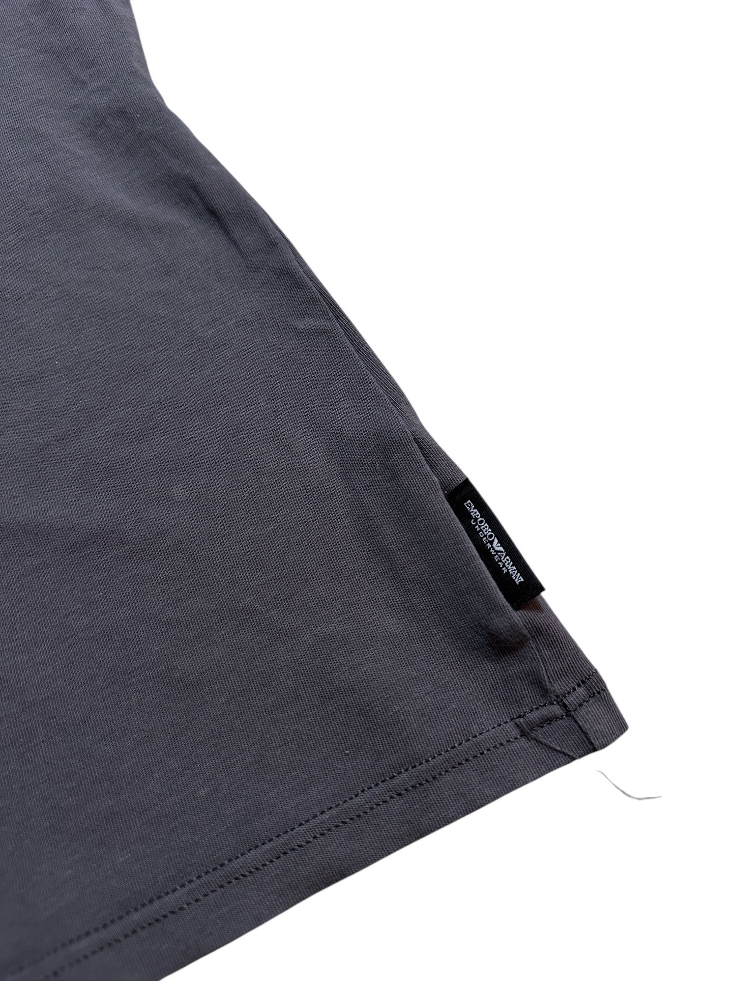 Emporio Armani Vintage Top Grau Strass Logo Tank Top Underwear M