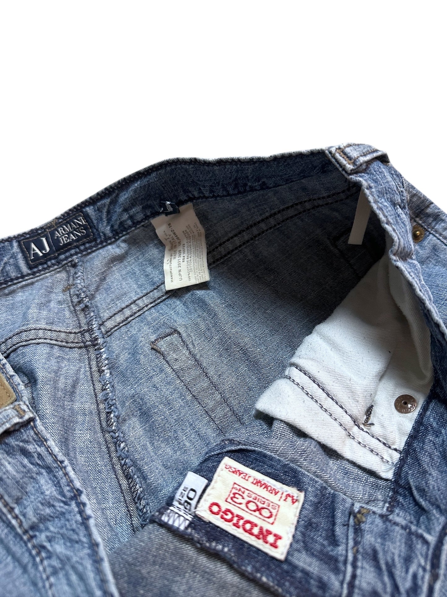 {{Armani Jeans Blau Vintage Denim Größe 30}} vintage fashion.