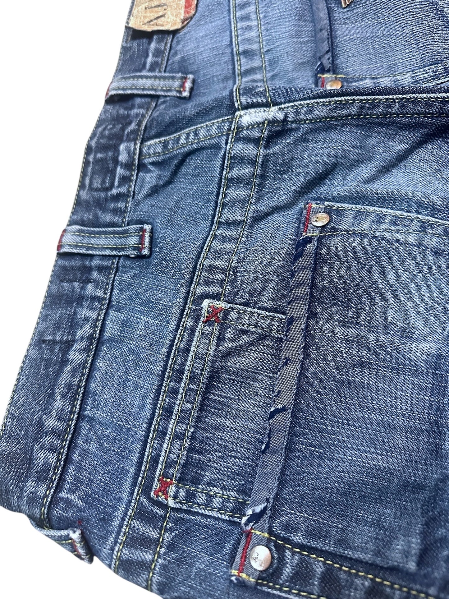 Armani Jeans Vintage Jeanshose Blau Denim Pants Hose Logo 31