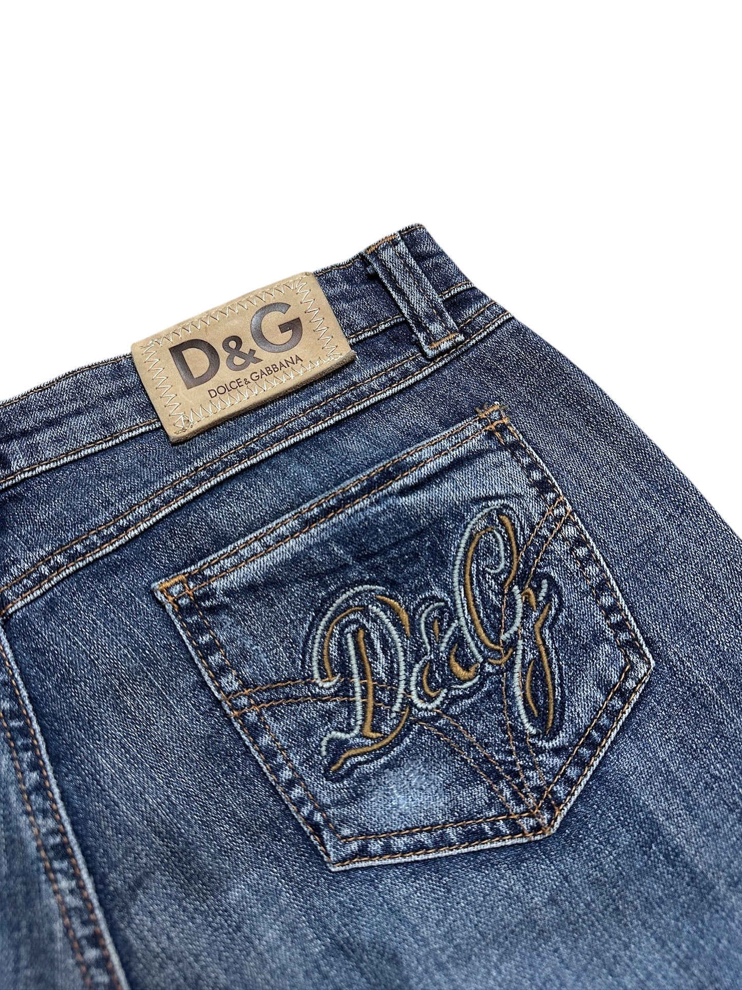 D&G Small Backprint Jeans (M)