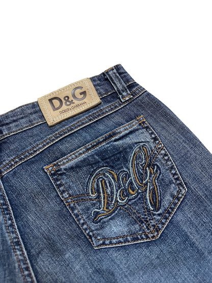 D&G Small Backprint Jeans (M)