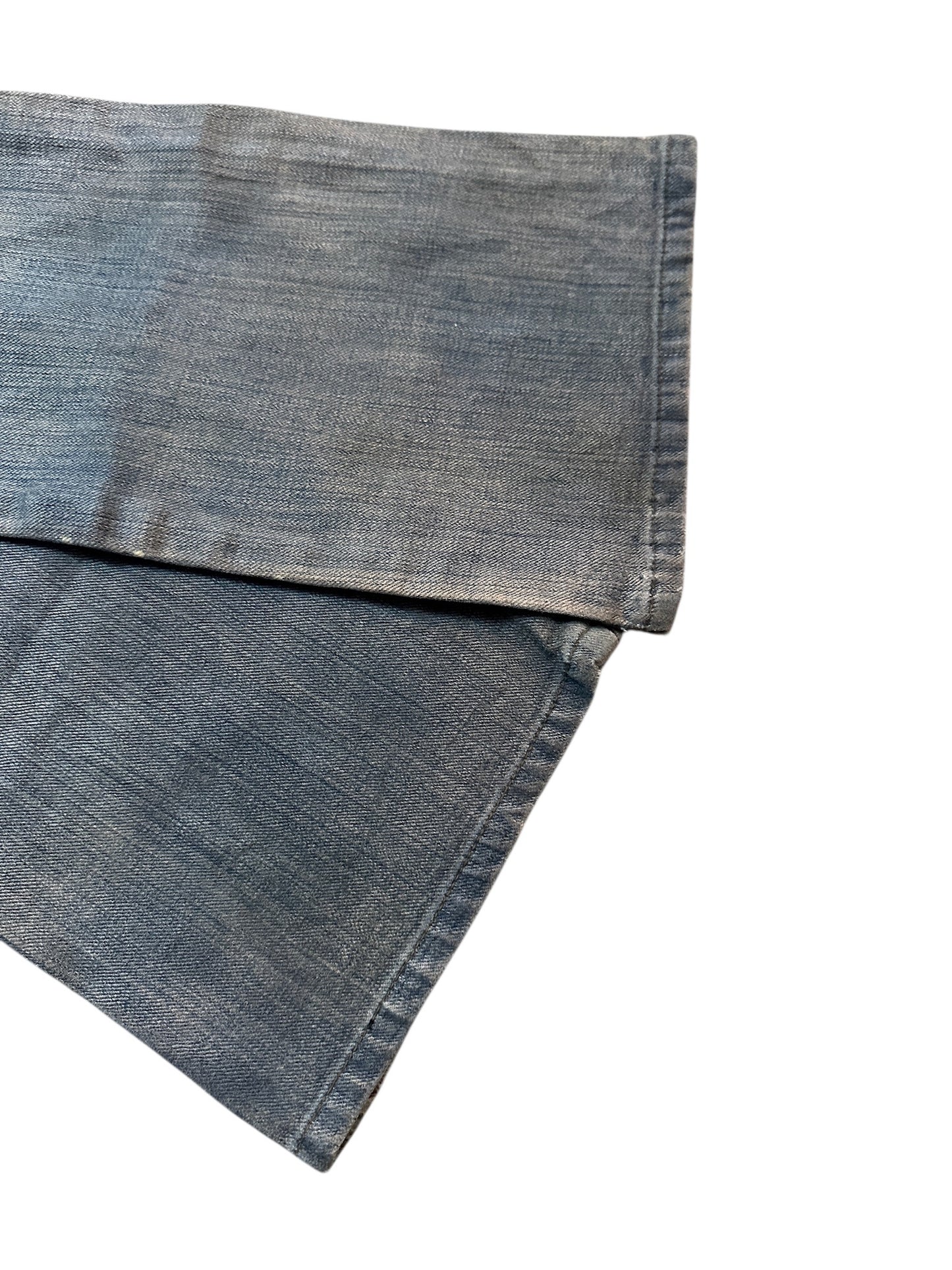 Kai-eu Japan Bootcut Jeans Floral Print Vintage Kyoto Denim XS