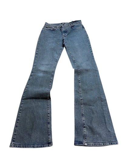 Dolce & Gabbana Flared Jeanshose Vintage Denim Blau Größe 29