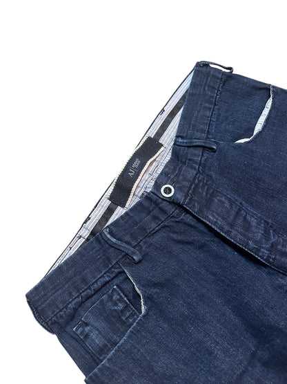 Armani Jeans Raw Denim Hose Blau Baggy 33