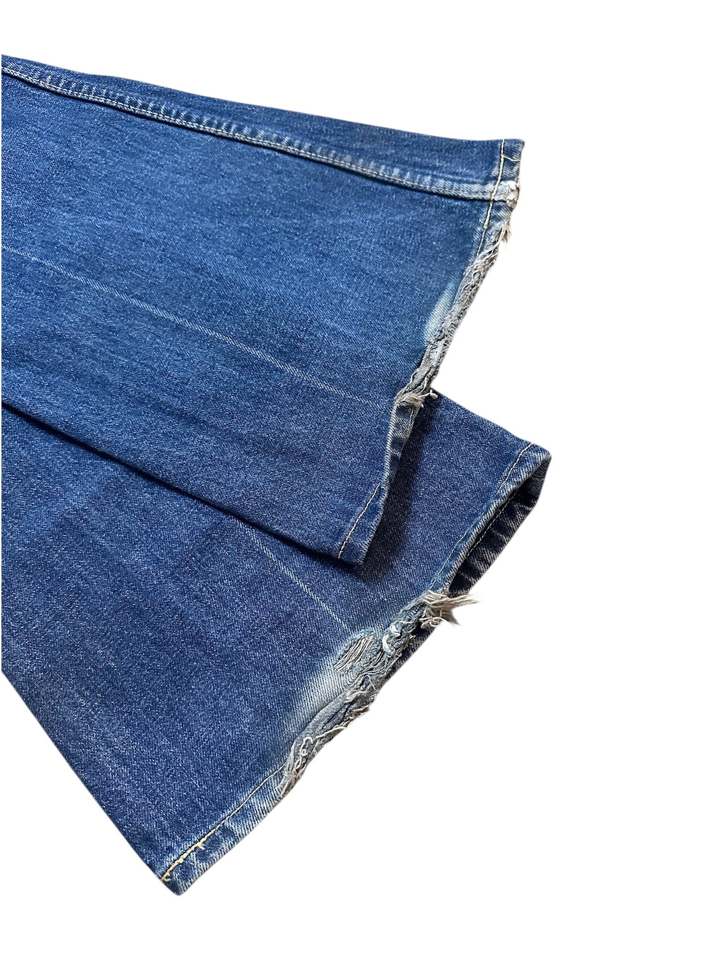 Levi’s Jeans Denim Flared Wide Leg Hose Blau XS