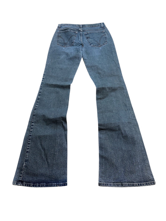 Dolce & Gabbana Flared Jeanshose Vintage Denim Blau Größe 29