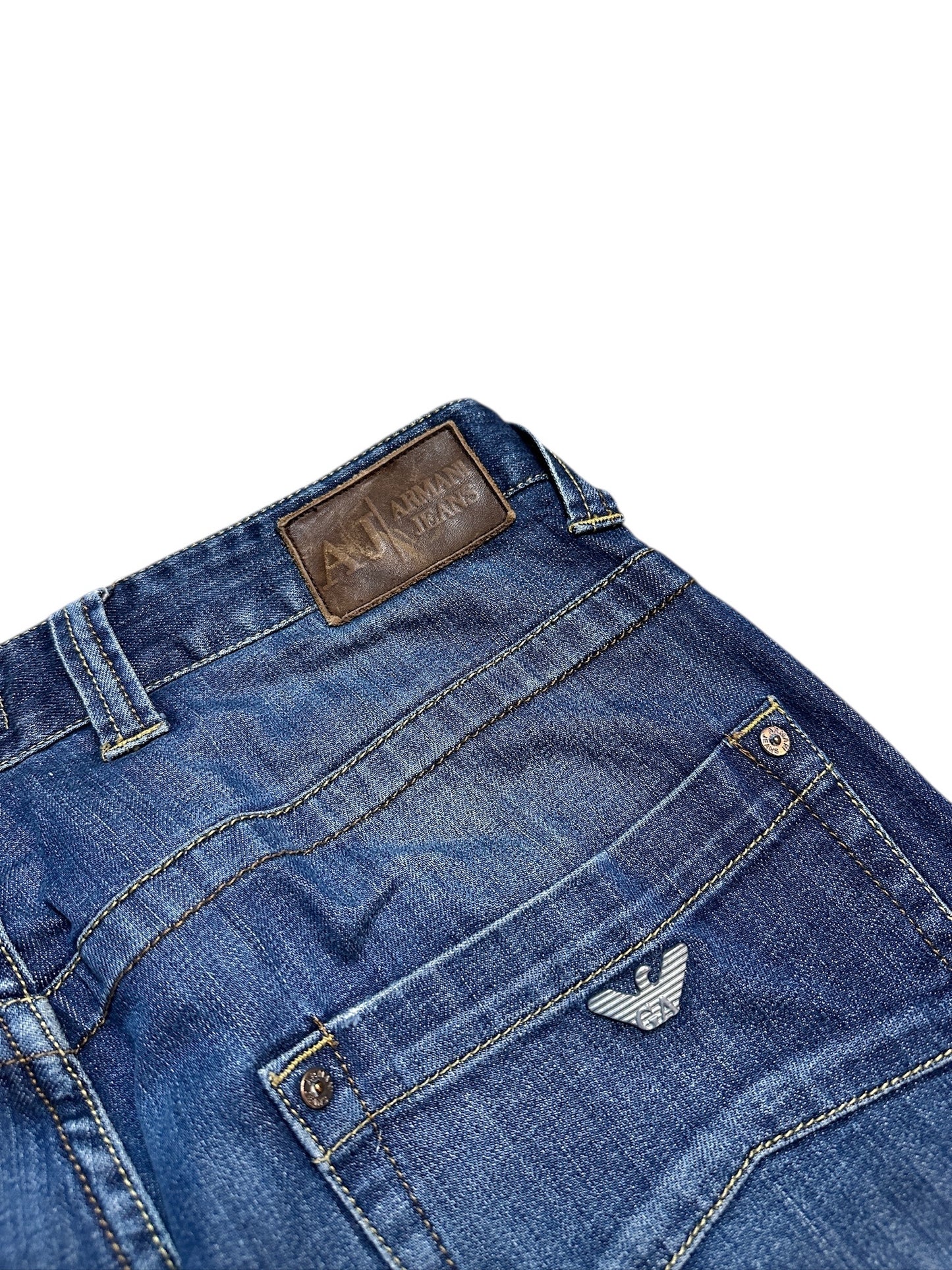 Armani Jeans Baggy Y2K Hose Vintage Denim Größe 33