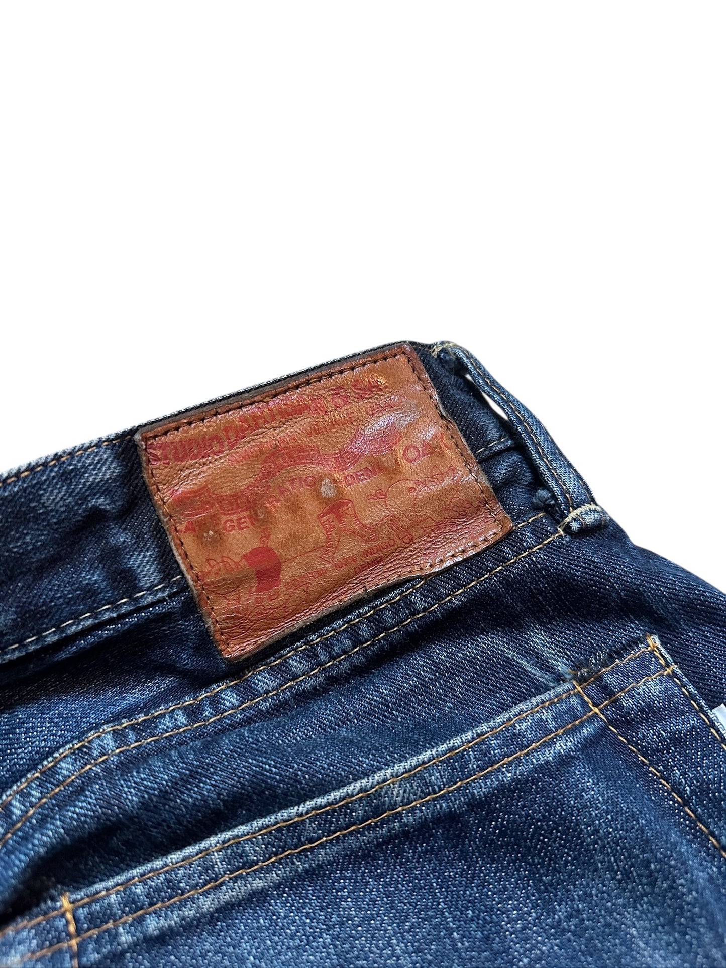 Studio D’Artisan Japanese Denim D1263 Double Patched 32