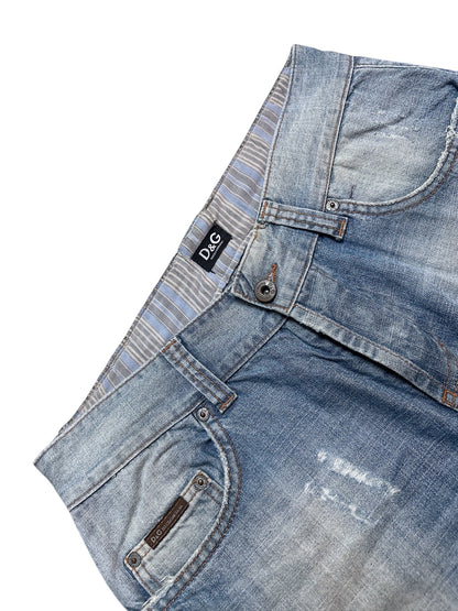 Dolce & Gabbana Big Backprint Denim Jeans 34