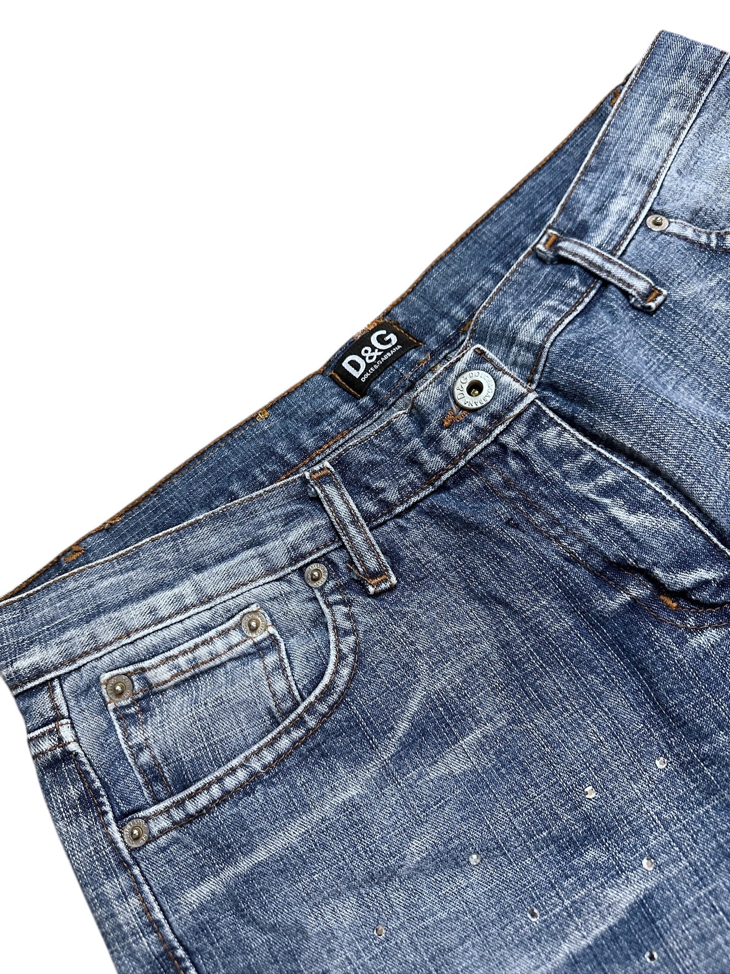Dolce & Gabbana Steinchen Jeans (S)