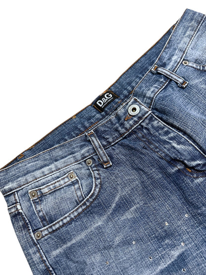 Dolce & Gabbana Steinchen Jeans (S)