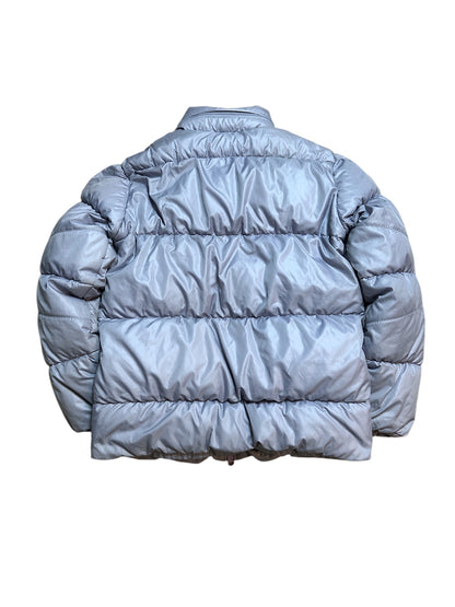 Nike Vintage Daunenjacke Puffer Flieder Winterjacke Kapuze Größe L