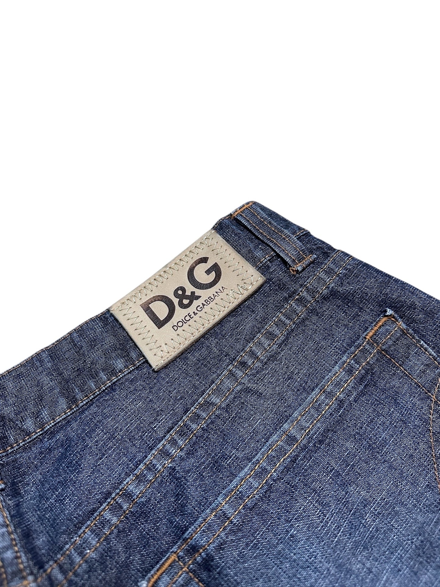 Dolce & Gabbana Baggy Denim Jeans Hose 36