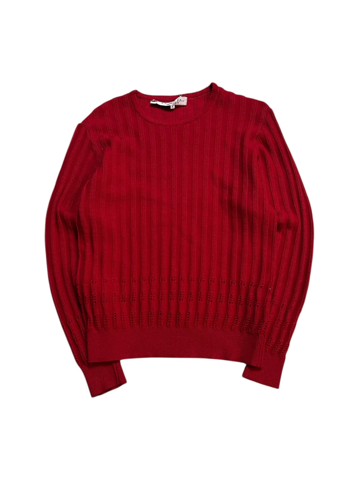 Christian Dior Prèt a Porter Knit Sweatshirt Sweater M