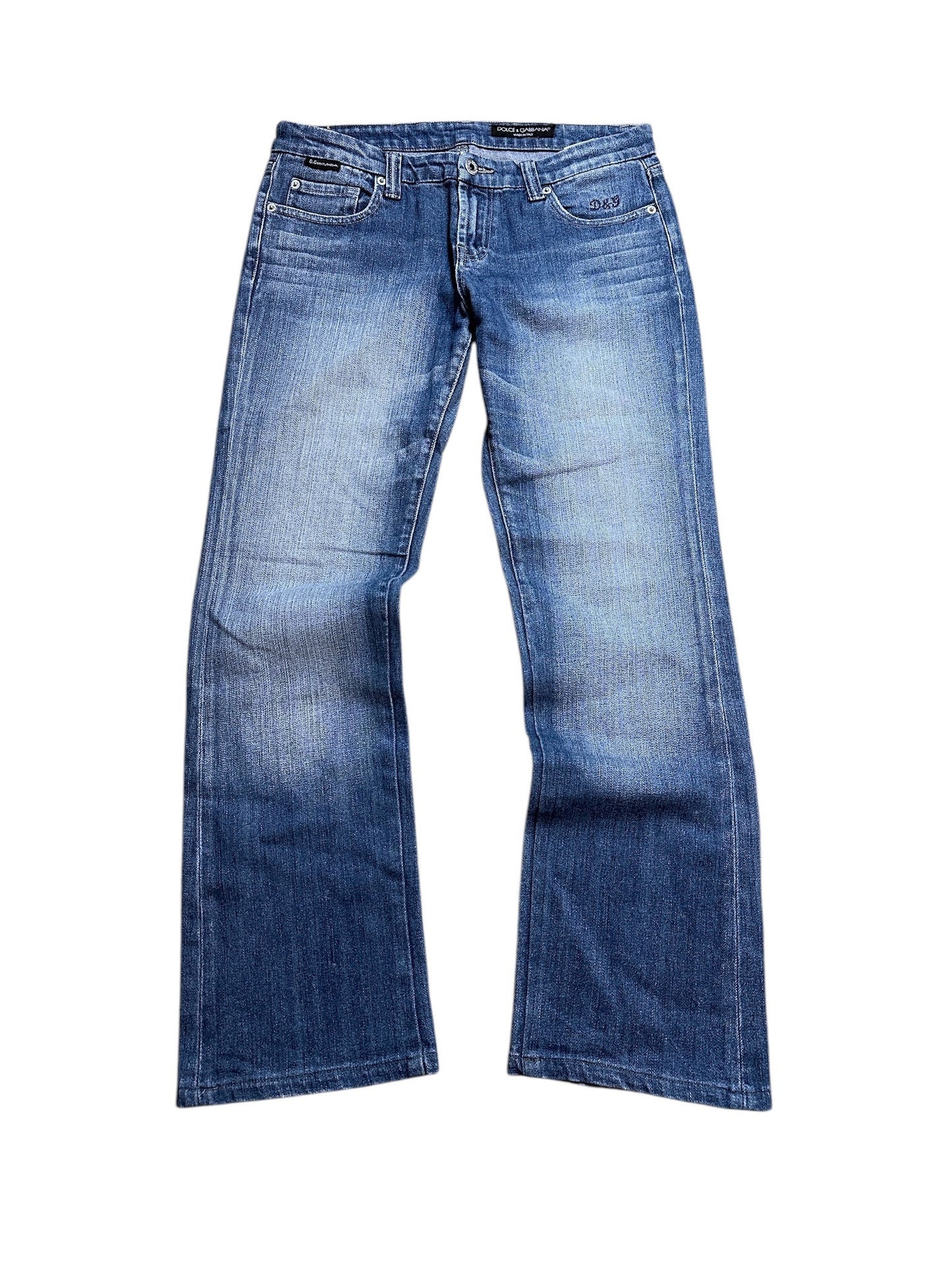 Dolce & Gabbana Backprint Jeans (XS)
