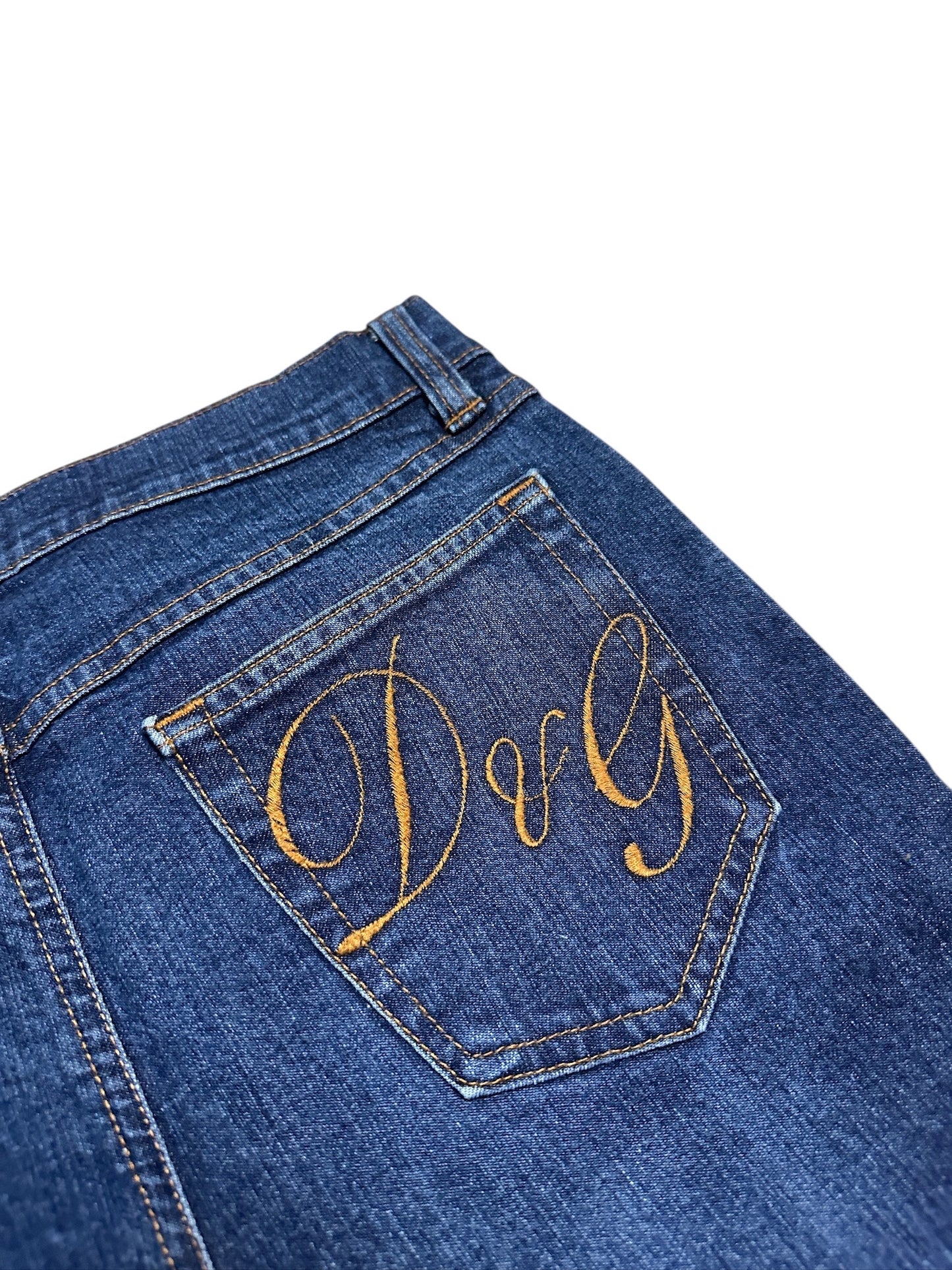 Dolce & Gabbana Jeans Denim Hose Backprint Größe 28