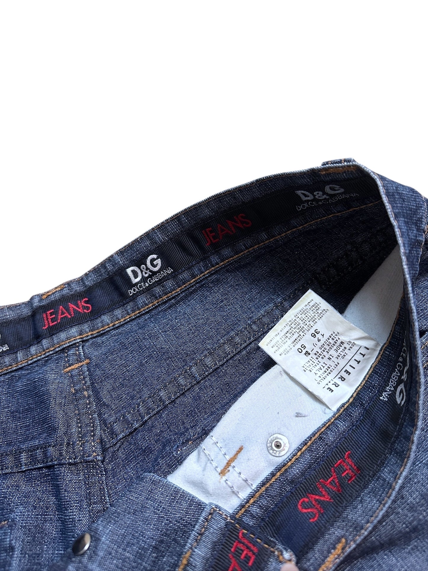 Dolce & Gabbana Baggy Denim Jeans Hose 36