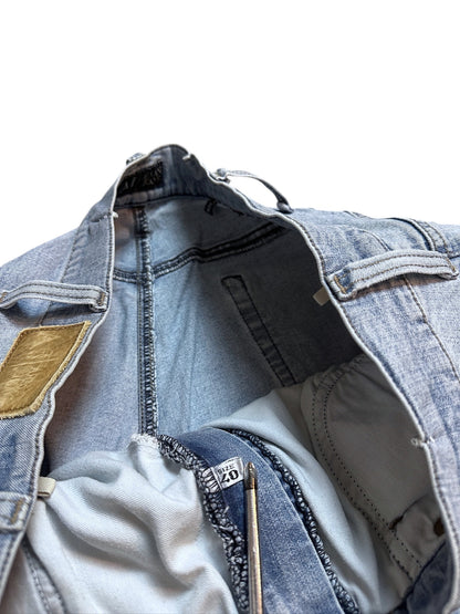 Armani Jeans Baggy Wide Leg Hose Adler 40