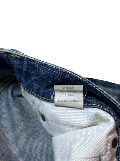 Studio D’Artisan Japanese Denim D1263 Double Patched 32