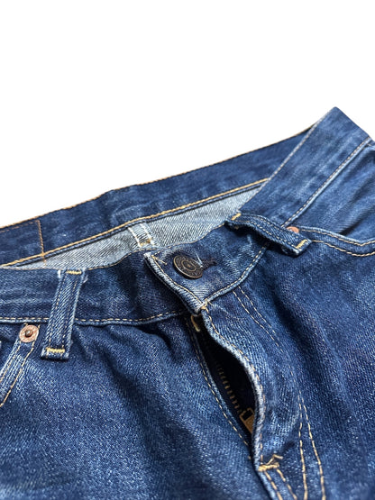 Levi’s Jeans Denim Flared Wide Leg Hose Blau XS