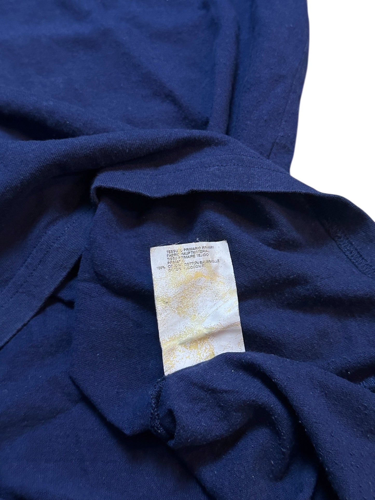 Maison Martin Margiela Charity T-Shirt V-Neck 2010 Print L