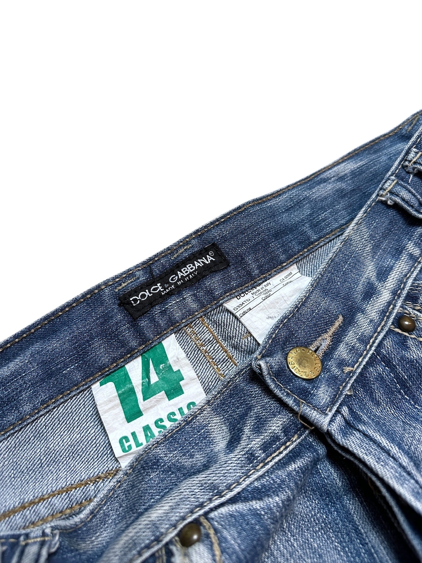 D&G Backprint Jeans (M)