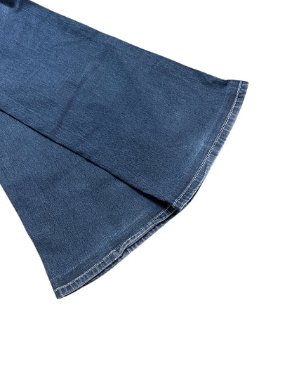 Armani Jeans Flared Hose Denim Blau Adler 27