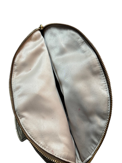 COACH Signature Metallic Monogram Zoe Satchel Handtasche