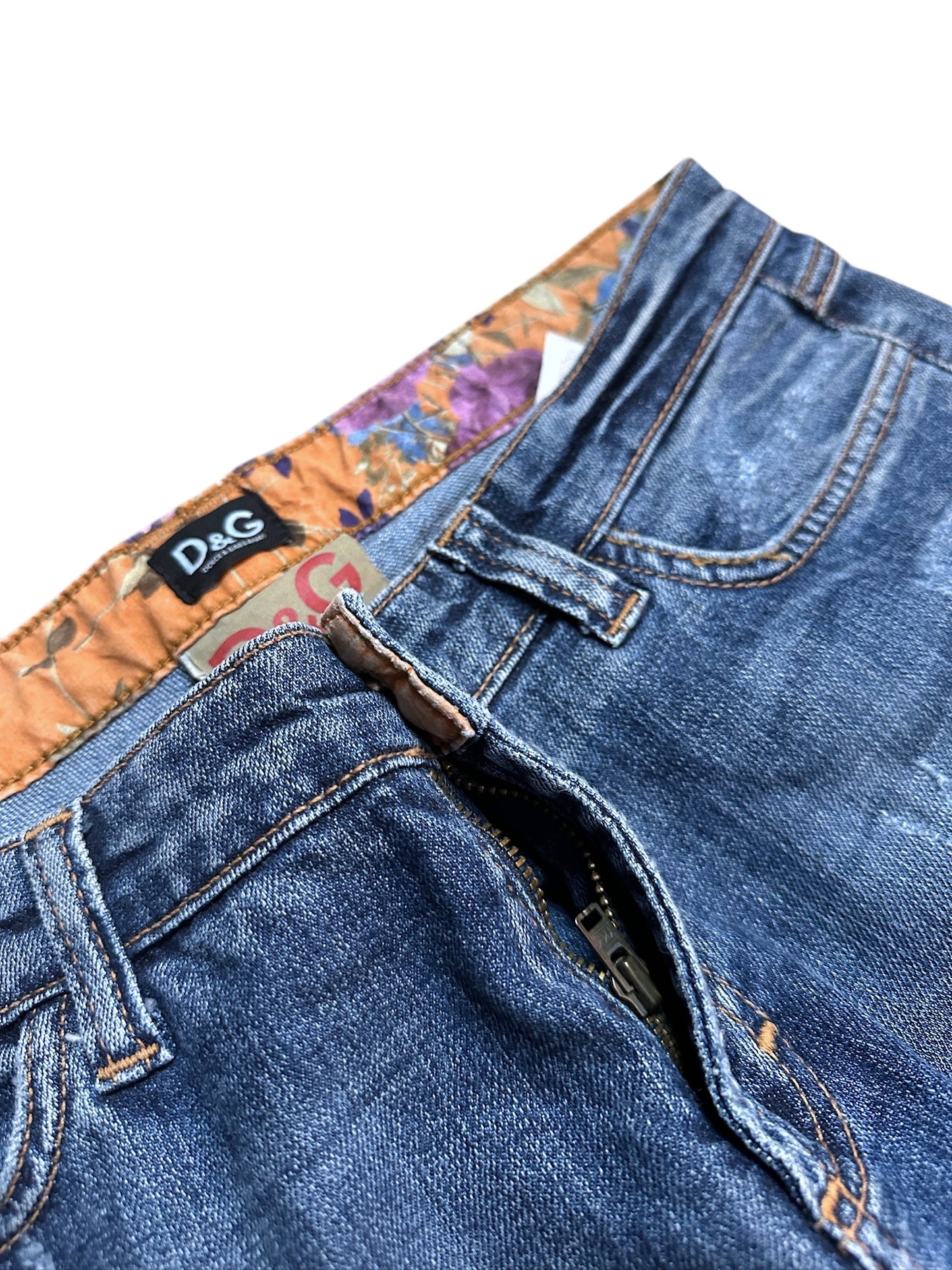 D&G Small Backprint Jeans (M)