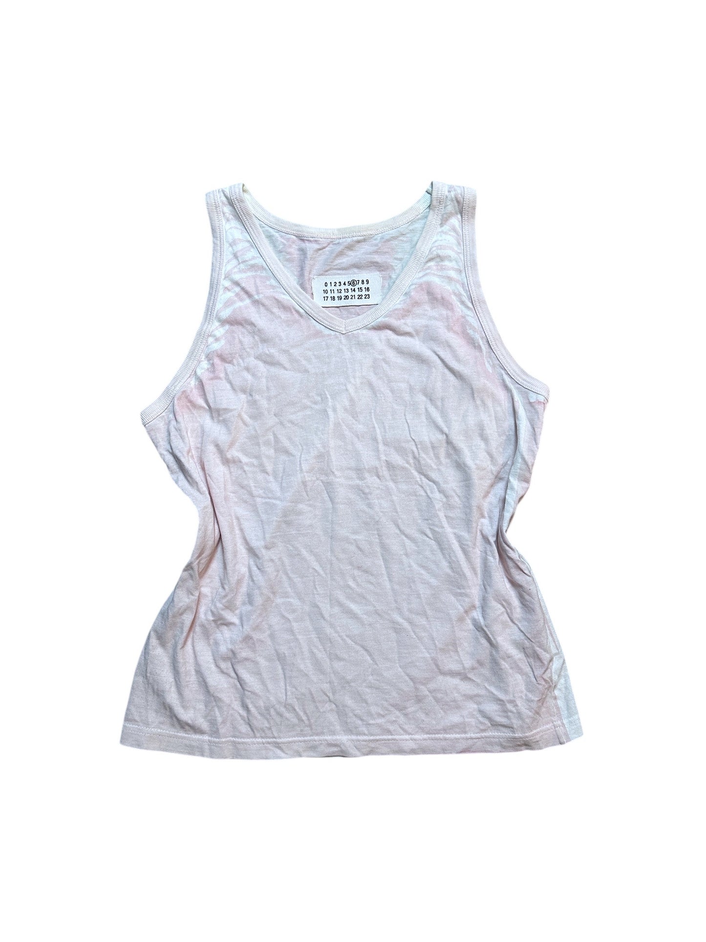 Maison Margiela Miss Deanna Faded Dye Tank Top Größe S