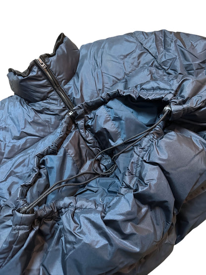 Adidas Vintage Puffer Jacke Winterjacke Warm 90s Chrome Blau L